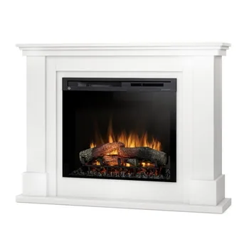 Warmtec Luena wkład Dimplex 28" XHD Optiflame - biały połysk