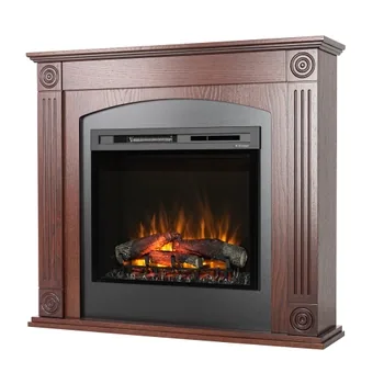 Warmtec Atrato wkład Dimplex 28" XHD Optiflame - fornir dąb brązowy