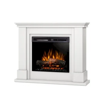 Warmtec Luena wkład Dimplex 23" XHD Optiflame - biały mat, lakierowany