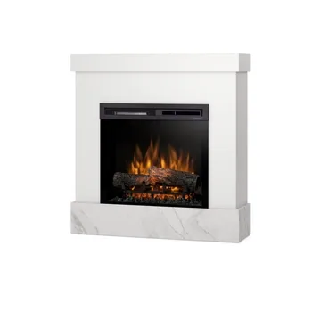 Warmtec Diro wkład Dimplex 23" XHD Optiflame - biały, marmur crystal